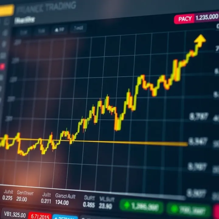 Graph showing currency exchange rate fluctuations relevant to Nigerian forex market