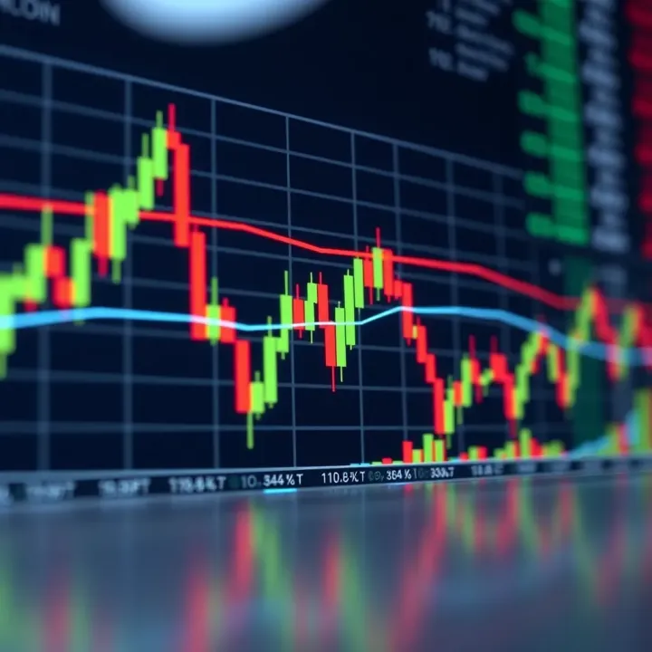 Bullish Chart Pattern Demonstrating Rising Prices and Breakouts Illustration showing a bullish chart pattern with rising price movements and breakout points